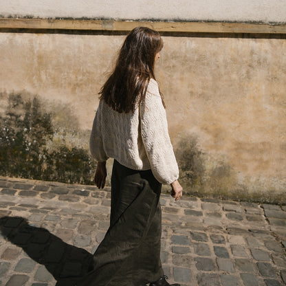 Pull n° 95 | le pull d'été parfait en coton bio Le Petit de Biches & Bûches