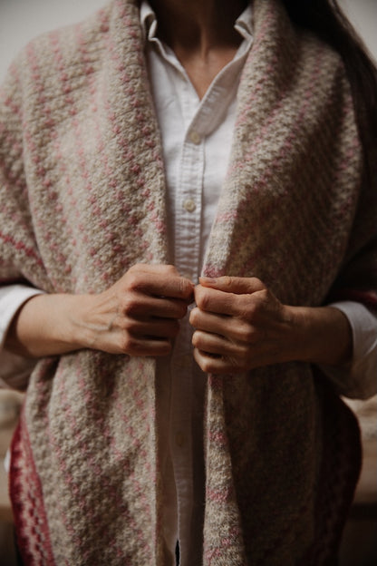 Tuch No. 41 | feines Farbmuster aus Le Petit Lambswool von Biches & Bûches