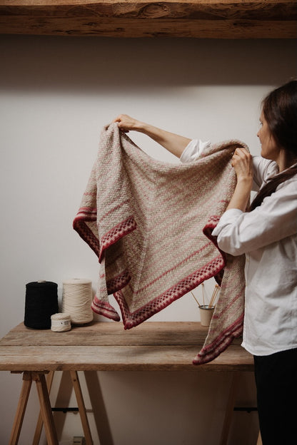 Tuch No. 41 | feines Farbmuster aus Le Petit Lambswool von Biches & Bûches
