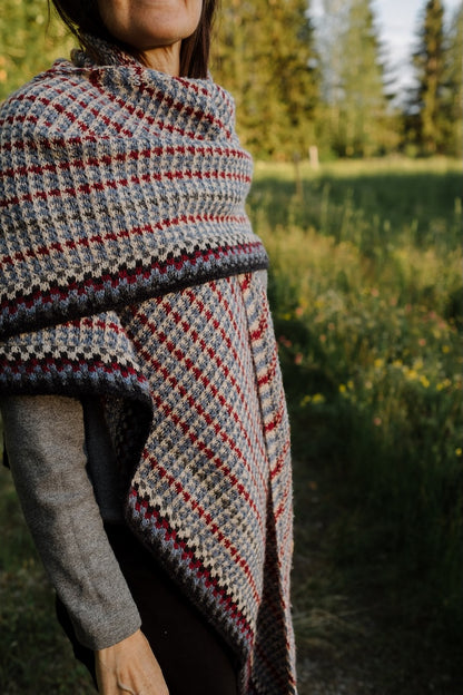 Tuch No. 41 | feines Farbmuster aus Le Petit Lambswool von Biches & Bûches