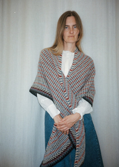Tuch No. 41 | feines Farbmuster aus Le Petit Lambswool von Biches & Bûches