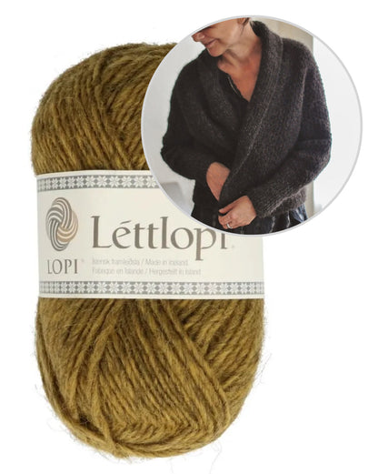 Big Love | casual cardigan made from Lettlopi by Lopi Island