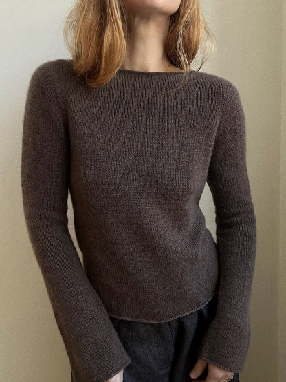Blouse n° 4 | T-shirt décontracté et doux en Classic Cashmere de Cardiff