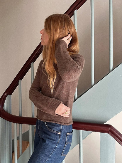 Blouse n° 4 | T-shirt décontracté et doux en Classic Cashmere de Cardiff