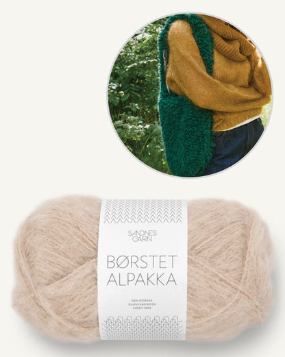 Boho Taske | hæklet af børstet Alpakka fra Sandnes Garn 2507 - DIY