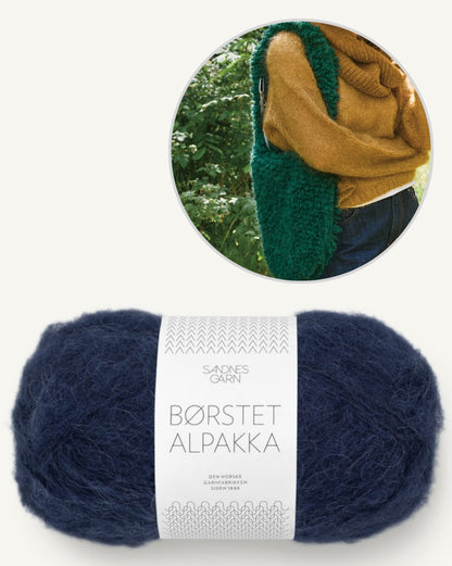 Boho Taske | hæklet af børstet Alpakka fra Sandnes Garn 2507 - DIY