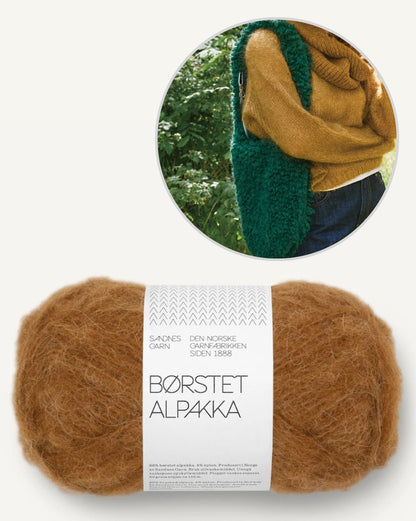 Boho Taske | hæklet af børstet Alpakka fra Sandnes Garn 2507 - DIY