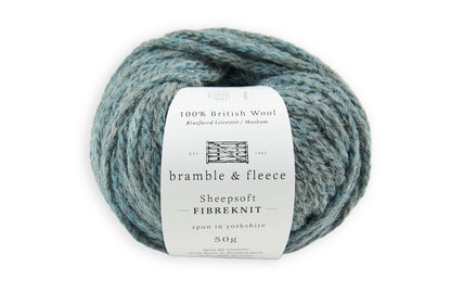 Sheepsoft Fibreknit | fil chaîne épais en laine Bluefaced Leicester