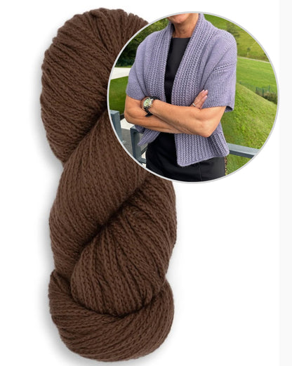 Gilet Brienne | super morbido e molto elegante in Far di Woolfolk