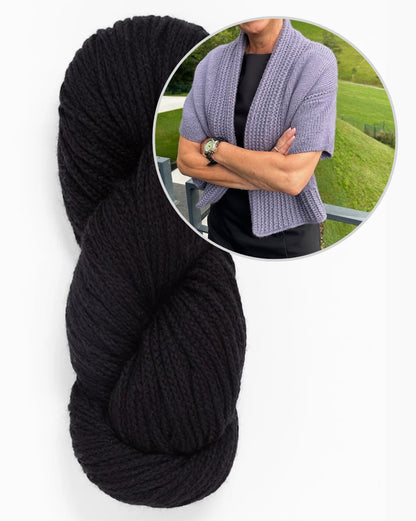 Gilet Brienne | super morbido e molto elegante in Far di Woolfolk