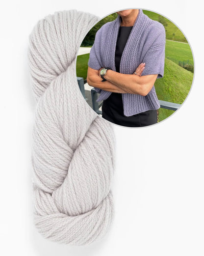 Gilet Brienne | super morbido e molto elegante in Far di Woolfolk