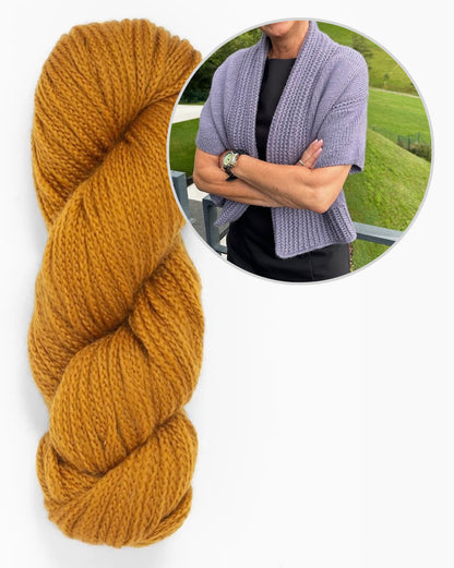 Gilet Brienne | super morbido e molto elegante in Far di Woolfolk