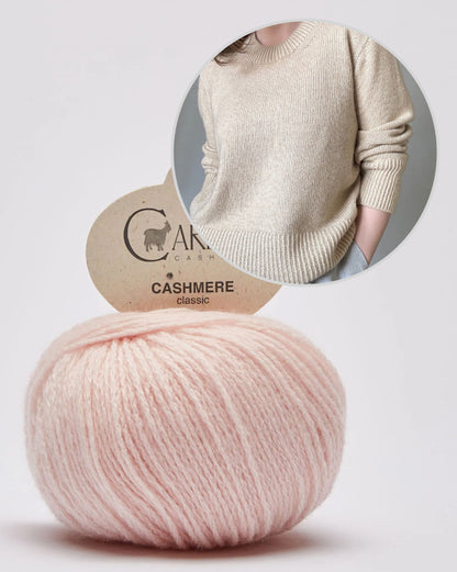 Pull Bruno | ultra doux en Classic Cashmere de Cardiff