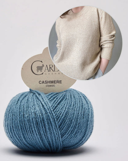 Pull Bruno | ultra doux en Classic Cashmere de Cardiff
