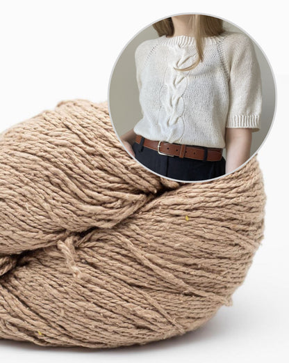Busan Tee von Aegyoknit mit Soft Silk von BC Garn 14