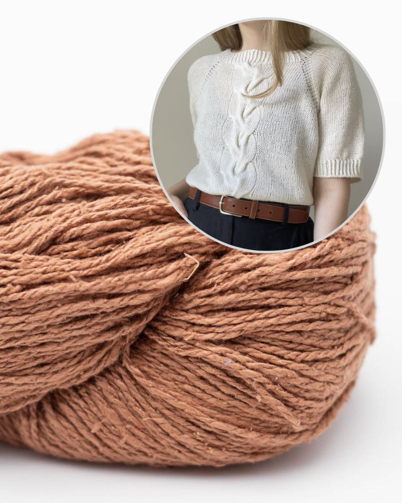 Busan Tee von Aegyoknit mit Soft Silk von BC Garn 11