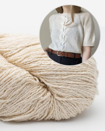 Busan Tee von Aegyoknit mit Soft Silk von BC Garn 7