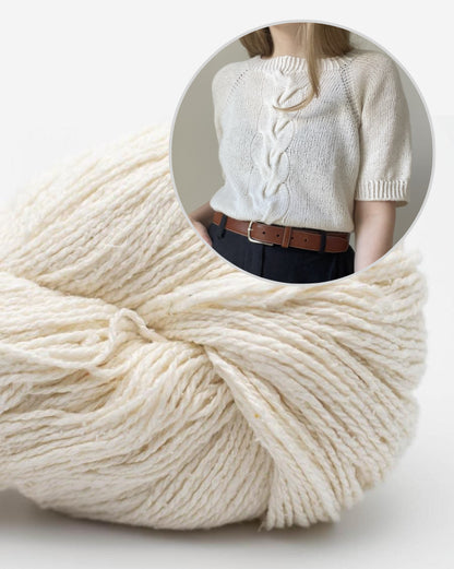 Busan Tee von Aegyoknit mit Soft Silk von BC Garn 6