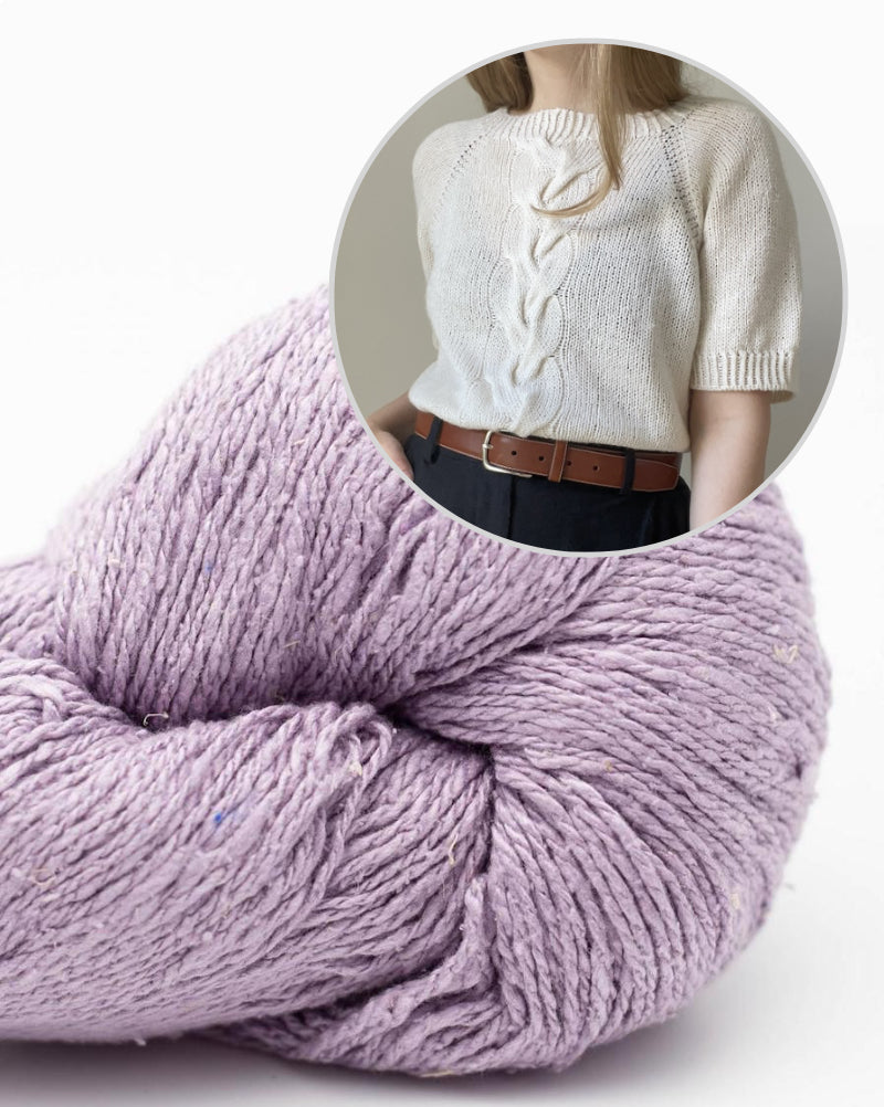 Busan Tee von Aegyoknit mit Soft Silk von BC Garn 12