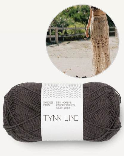 Cahla Rock | Boho Häkelrock aus Tynn Line von Sandnes Garn