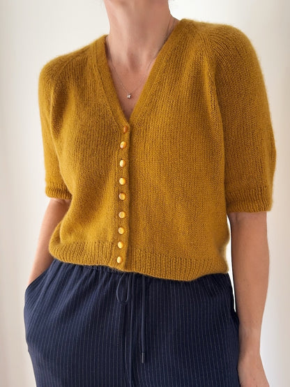 Aris Blouse | Cachemire et soie avec Prime de Cardiff Cashmere
