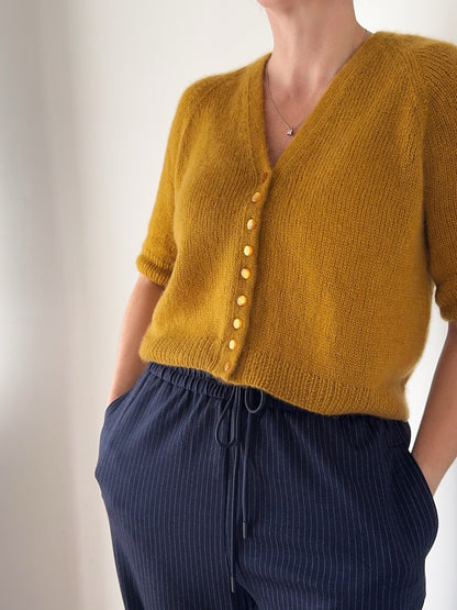 Aris Blouse | Cachemire et soie avec Prime de Cardiff Cashmere