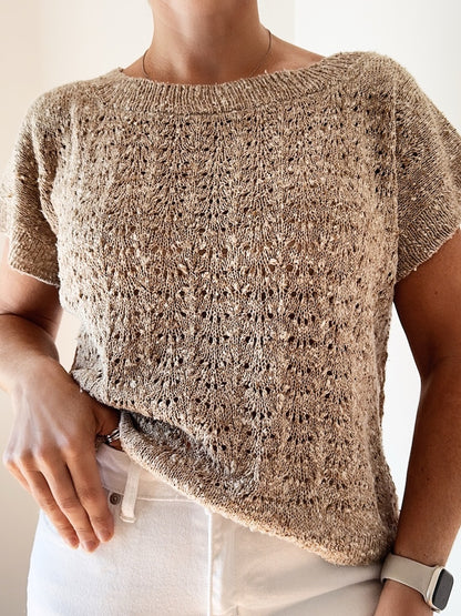 Caidree Joplin Shirt mit Pure Silk von Knitting for Olive 4