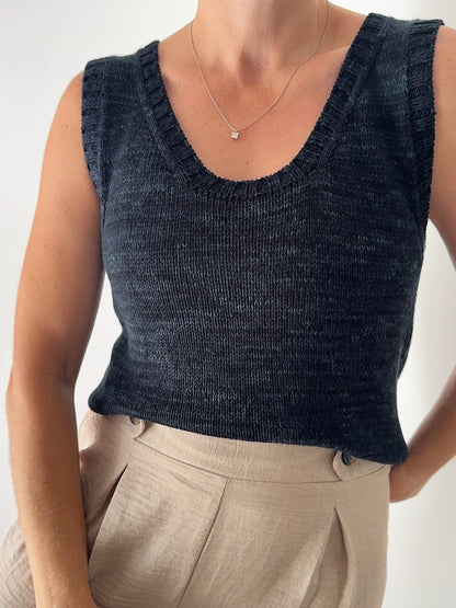 Moon Column Shirt | zartes Basic Top aus Summer Cashmere von Lana Grossa