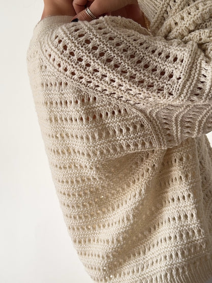 Yutori Cardigan | luxurious and soft from Camel DK by Pascuali