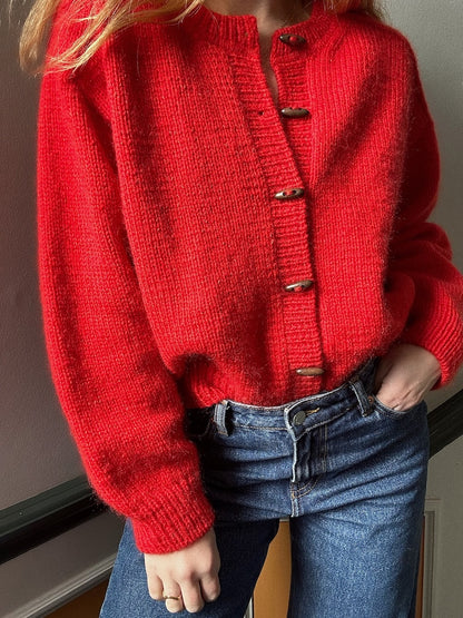 Cardigan No. 9 | klassisch und für jeden Tag aus Woolia und Soft Silk Mohair