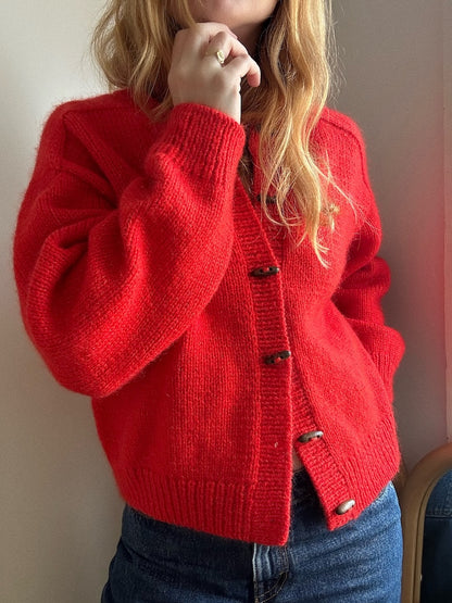 Cardigan No. 9 | klassisch und für jeden Tag aus Woolia und Soft Silk Mohair