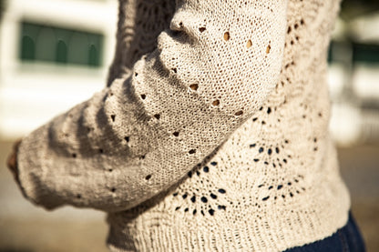 Lovely Sweater | fine shell pattern made from Nepal by Pascuali