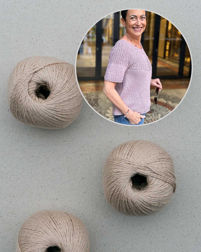 Cersei Tee | motif léger en cachemire Sole de Pascuali