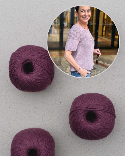 Cersei Tee | motif léger en cachemire Sole de Pascuali