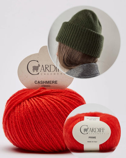 Chantal Beanie | super weich aus Classic Cashmere und Prime von Cardiff