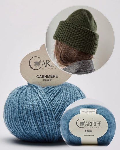 Chantal Beanie | super weich aus Classic Cashmere und Prime von Cardiff