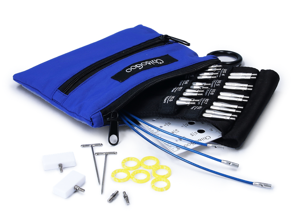 Needle Set Twist Blue Shorties 