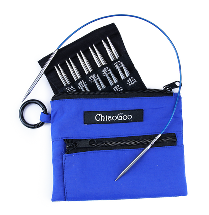 Needle Set Twist Blue Shorties 