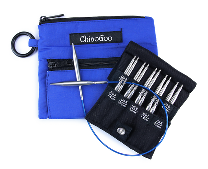 Needle Set Twist Blue Shorties 