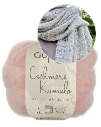 Cirrus Wrap von Rabea von gute-garne mit Cashmere Kumula von Gepard Garn 15