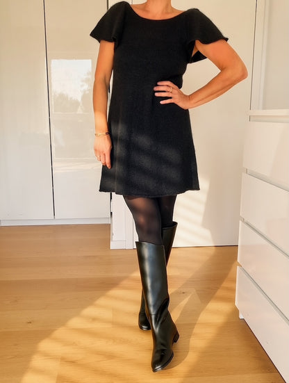 Whisper Dress | abito morbido e setoso in Pinta e Mohair Bliss di Pascuali