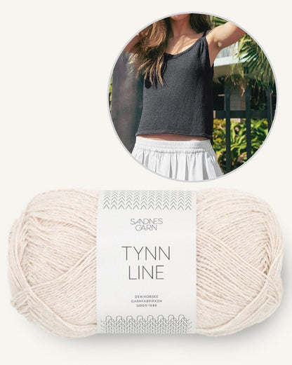Sandnes 2504 Clementine Top mit Tynn Line von Sandnes Garn 8