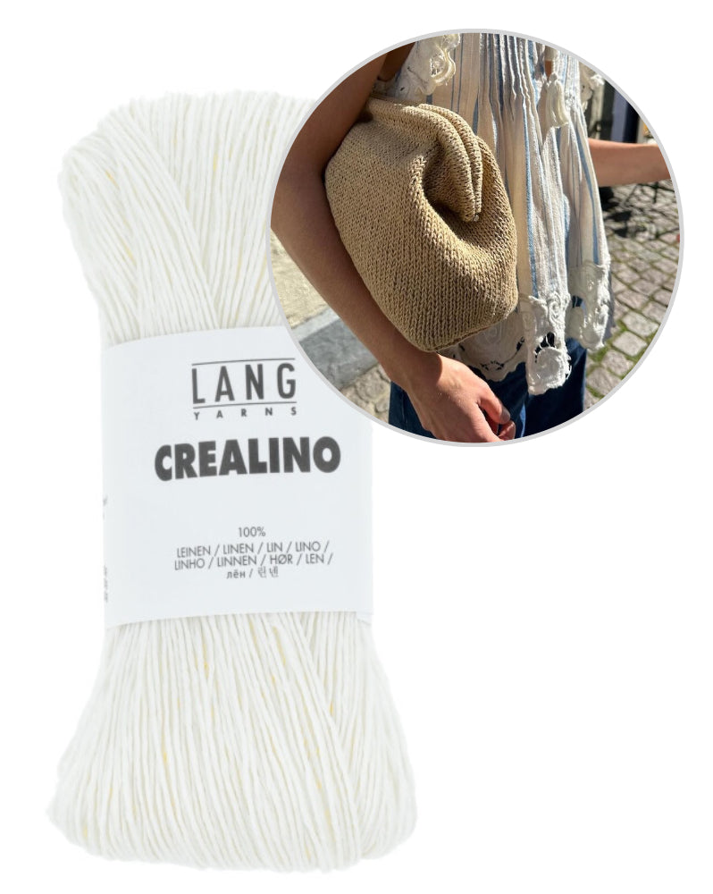 Cleo Clutch von PetiteKnit mit Crealino von Lang Yarns 15