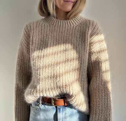 Coco Amour Knitwear Cramond Sweater mit Heavy Merino und Soft Silk Mohair von Knitting for Olive 1