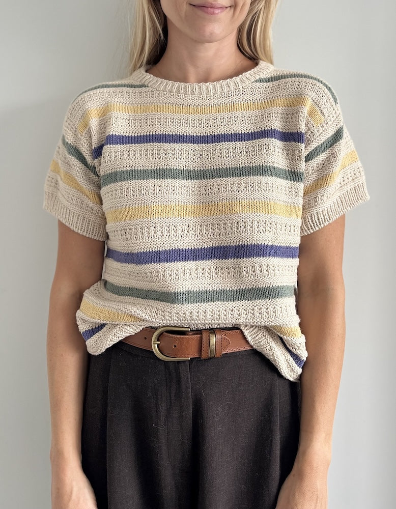 Stornoway Tee von Coco Amour Knitwear mit Line von Sandnes Garn 3