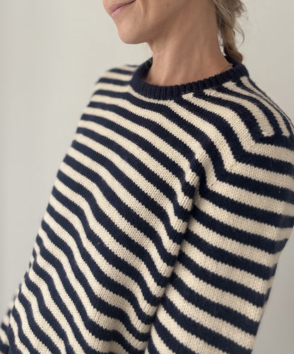 Clovelly Sweater | fantastische Streifen aus Double Sunday von Sandnes Garn
