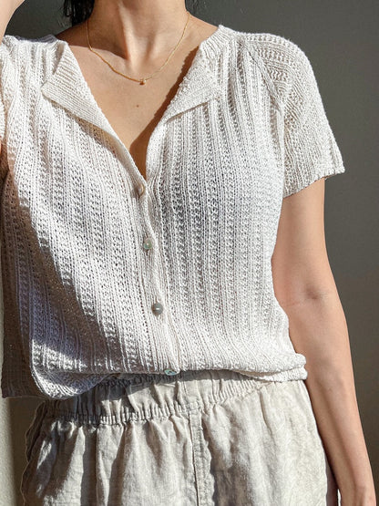 Cookie the Knitter Umbria Summer Top mit Pure Silk von Knitting for Olive 8
