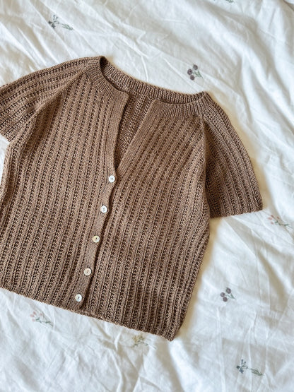 Cookie the Knitter Umbria Summer Top mit Pure Silk von Knitting for Olive 3