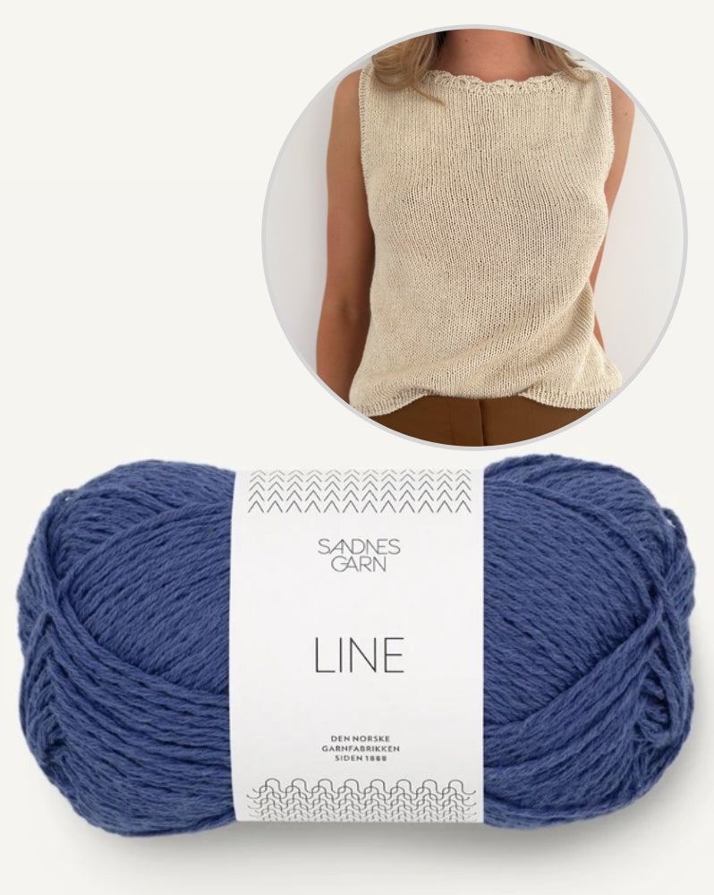 LeKnit Cora Top mit Line von Sandnes Garn 16