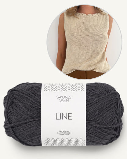 LeKnit Cora Top mit Line von Sandnes Garn 15